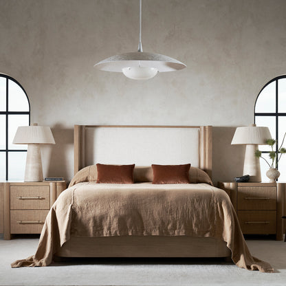 Palecek Capri Chandelier, Large - White - view 3