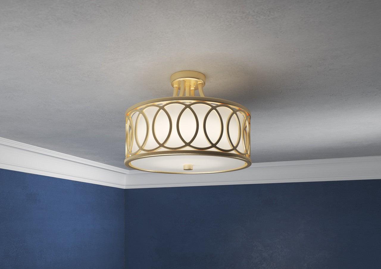 Semi-Flush Mts.-Crystorama-285