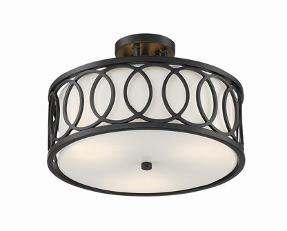 Semi-Flush Mts.-Crystorama-285