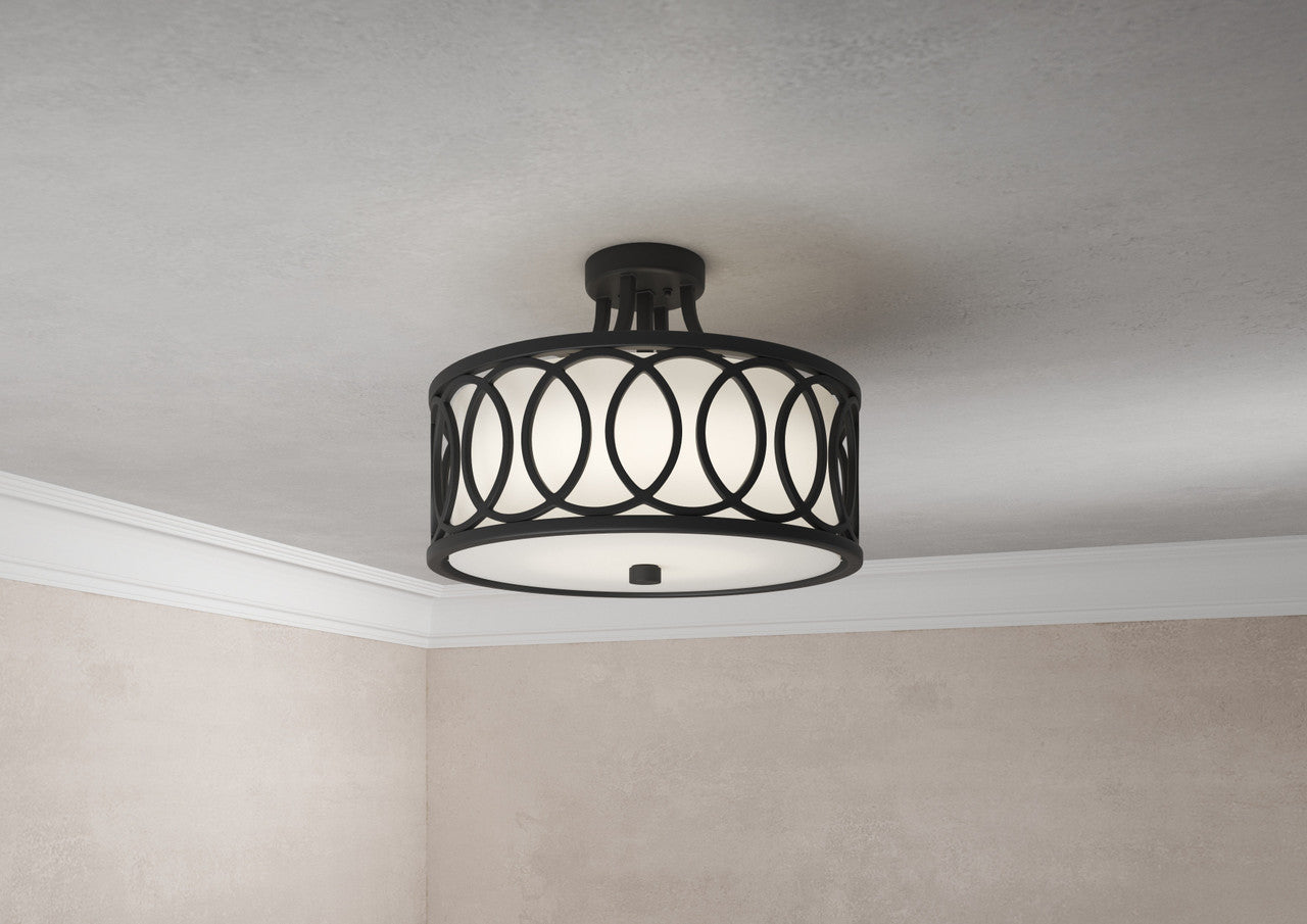 Semi-Flush Mts.-Crystorama-285