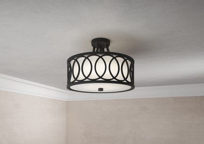 Semi-Flush Mts.-Crystorama-285