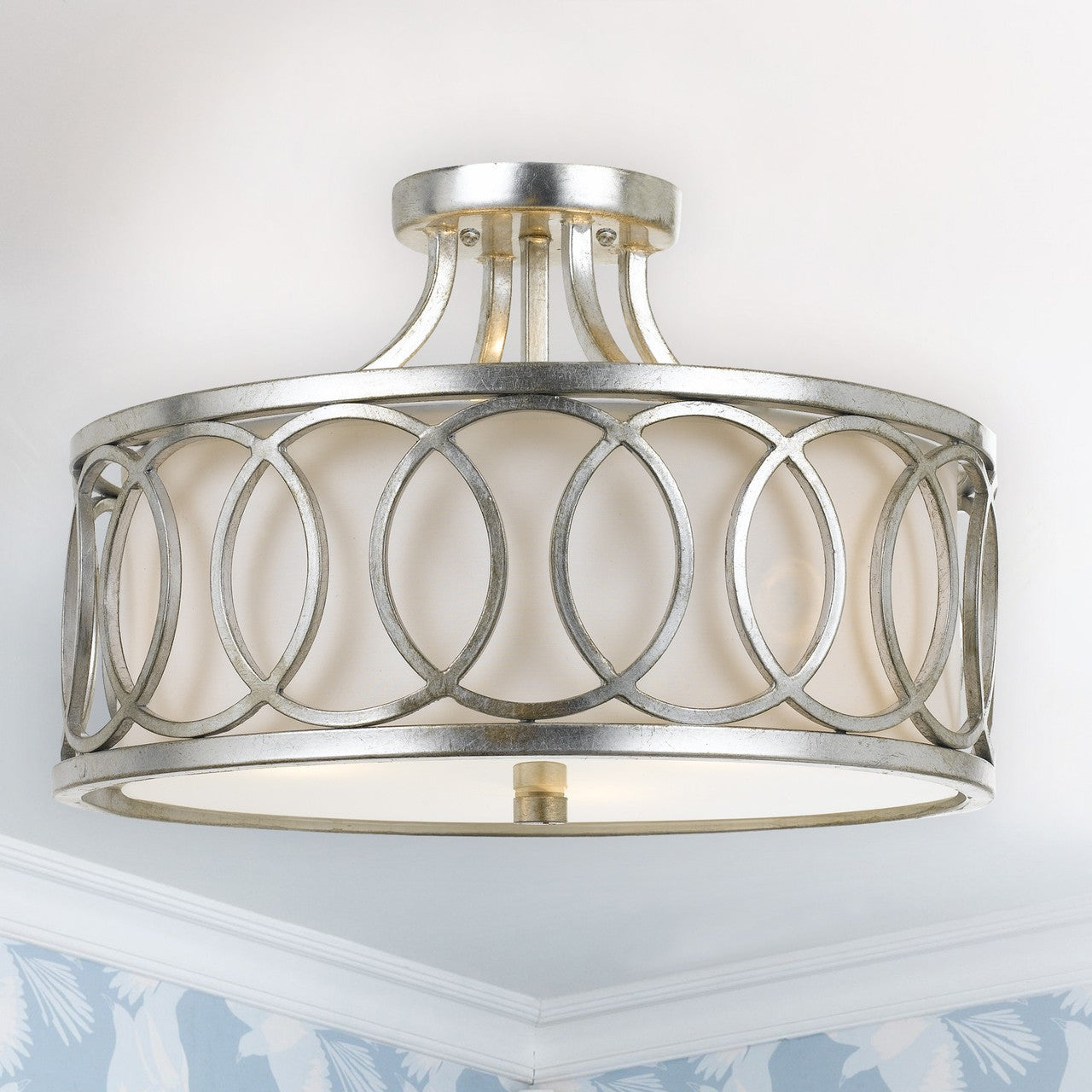 Semi-Flush Mts.-Crystorama-285