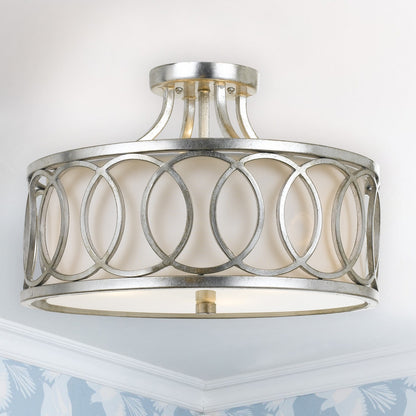 Semi-Flush Mts.-Crystorama-285