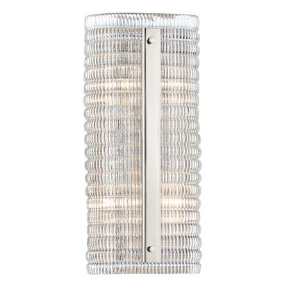 Hudson Valley Athens Wall Sconce Polished Nickel