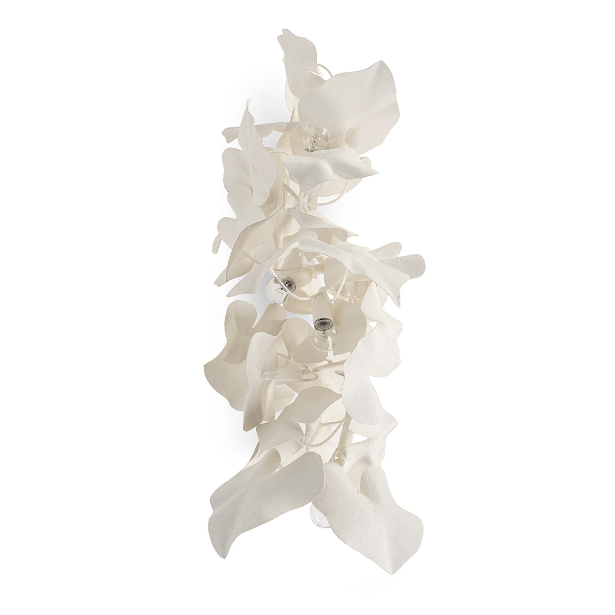 Palecek Claudia Sconce - Textured White - view 2