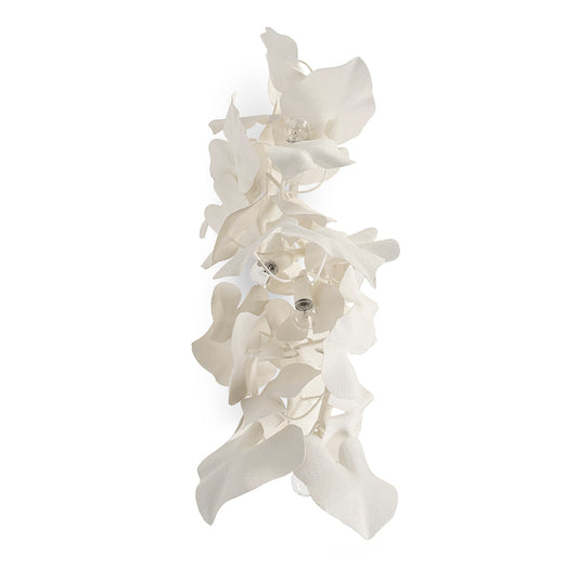 Palecek Claudia Sconce - Textured White - view 2