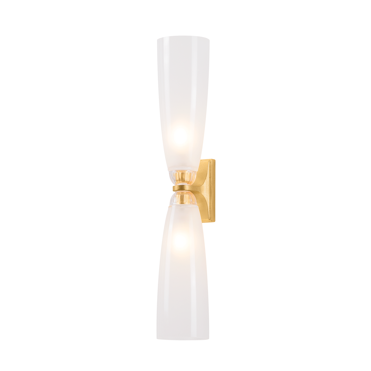 Hudson Valley Ravenswood 2-Light Bath & Vanity Light Vintage Gold Leaf