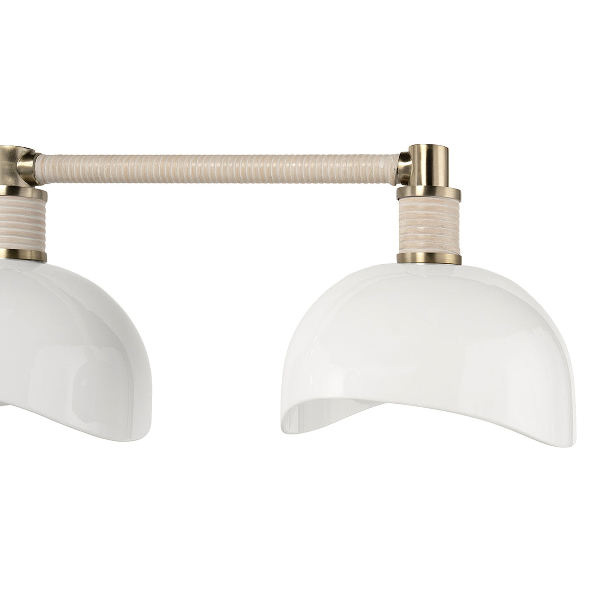 Palecek Brooklyn Chandelier, Long - Oak - view 2
