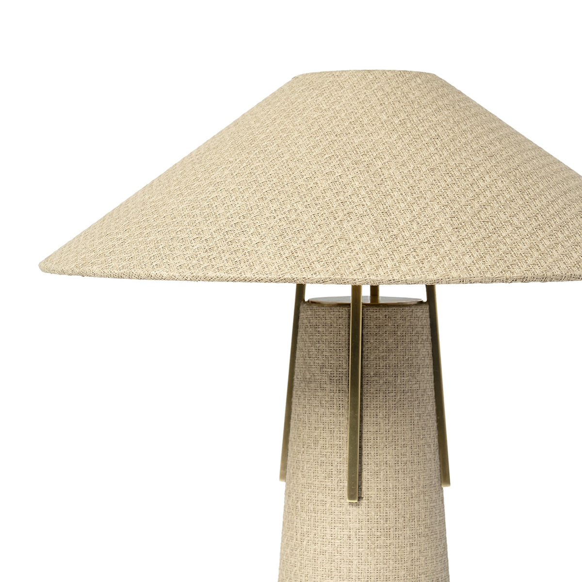 Palecek Torrey Table Lamp - Natural - view 2
