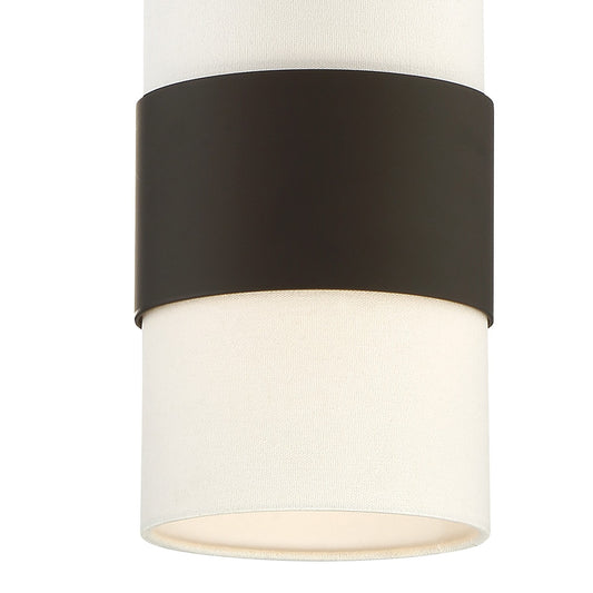 Crystorama Grayson Mini Pendant Polished Nickel