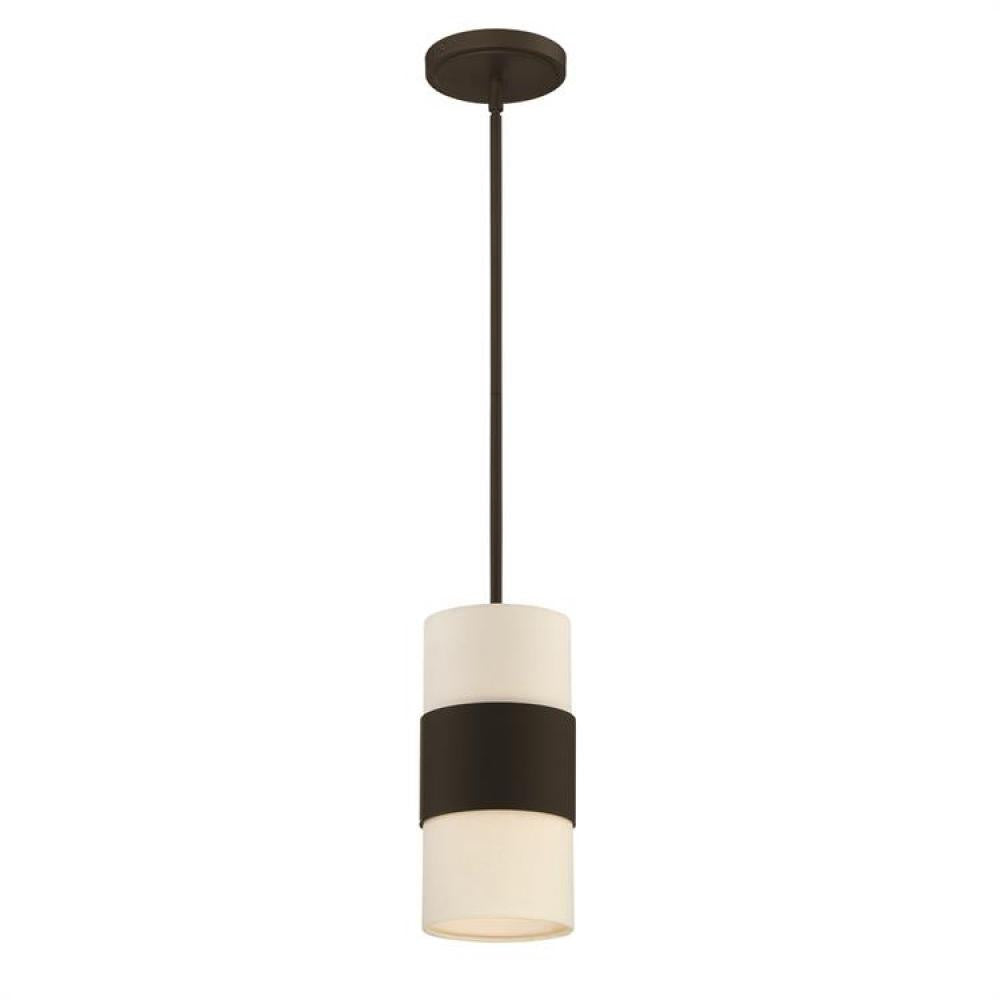 Crystorama Grayson Mini Pendant Dark Bronze