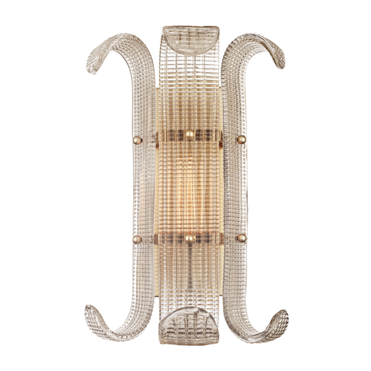 Hudson Valley Brasher Wall Sconce Antique Brass