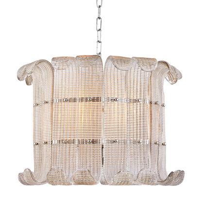 Hudson Valley Brasher Chandelier Polished Nickel