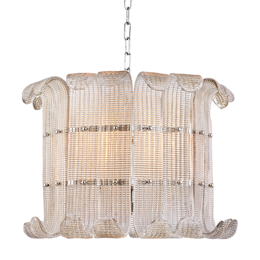 Hudson Valley Brasher Chandelier Polished Nickel