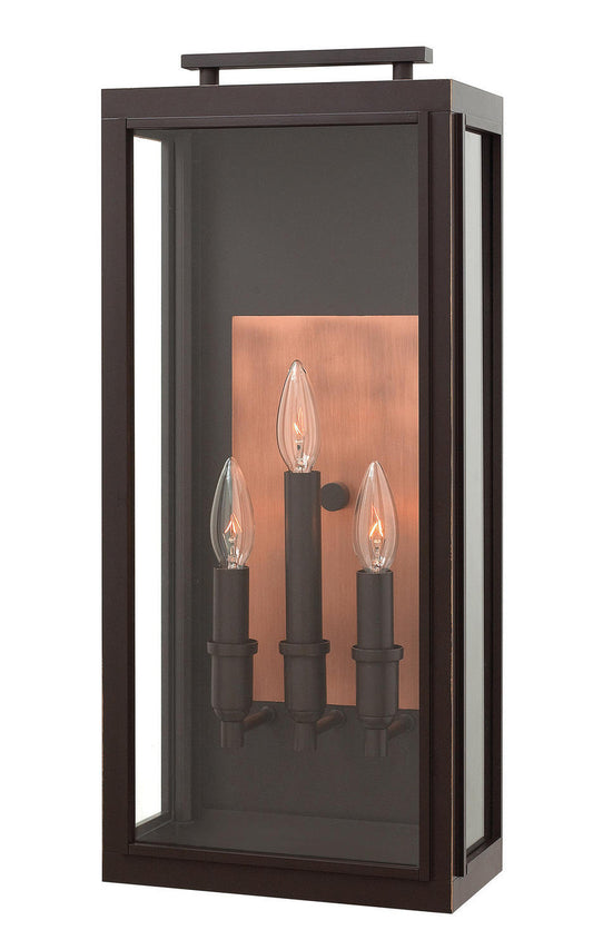 Hinkley Sutcliffe Outdoor Wall Lantern Oil-Rubbed Bronze