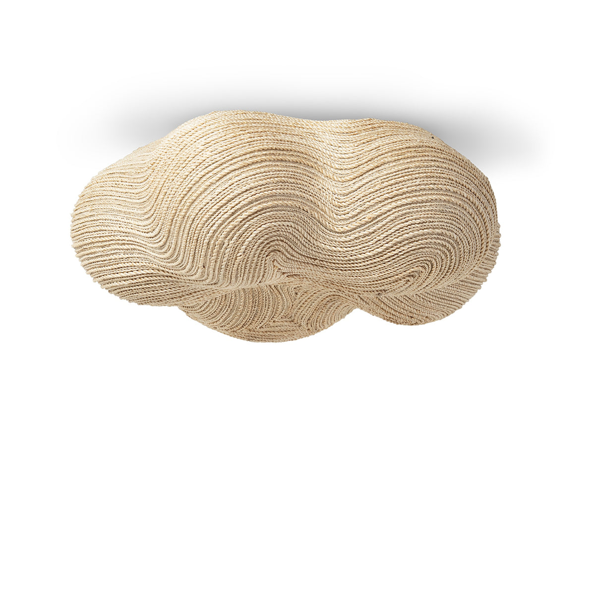 Palecek Ibiza Flush Mount - Natural