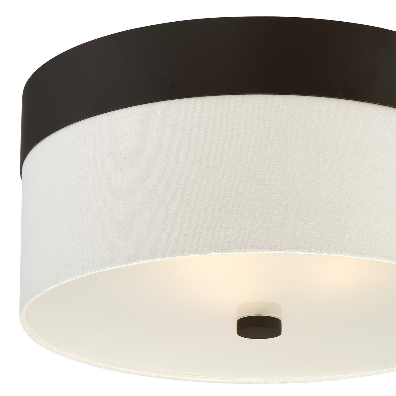 Crystorama Grayson Flush Mount Polished Nickel