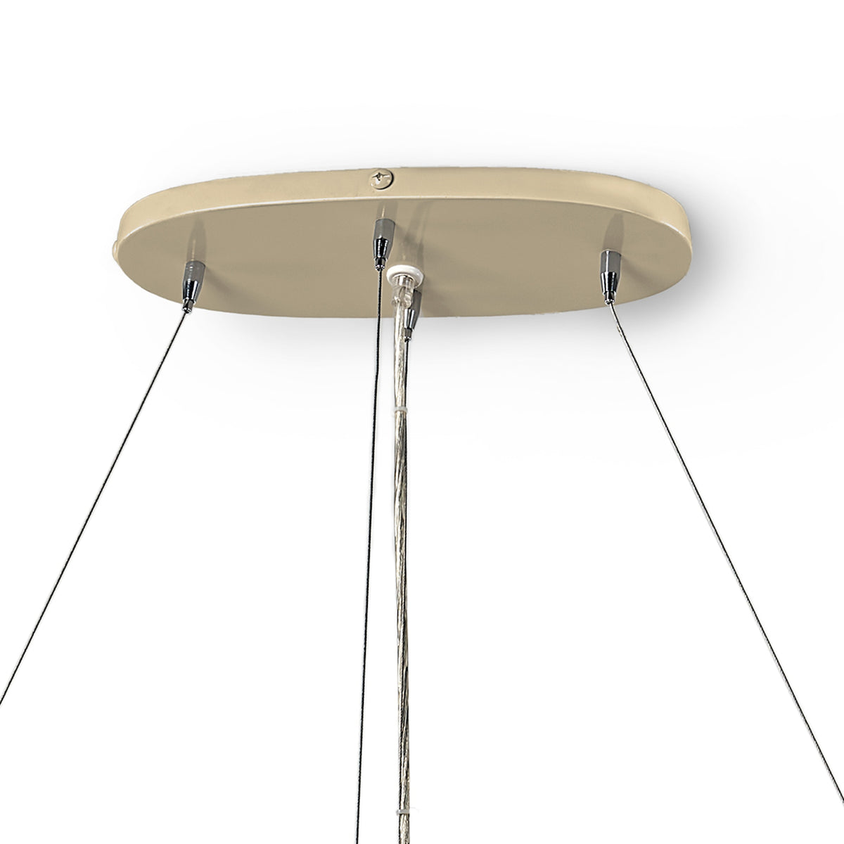 Palecek Ibiza Chandelier, Long - Natural - view 2