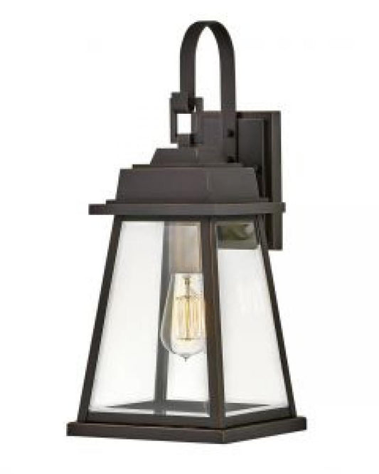 Hinkley Bainbridge Outdoor Wall Mount Lantern Oil-Rubbed Bronze