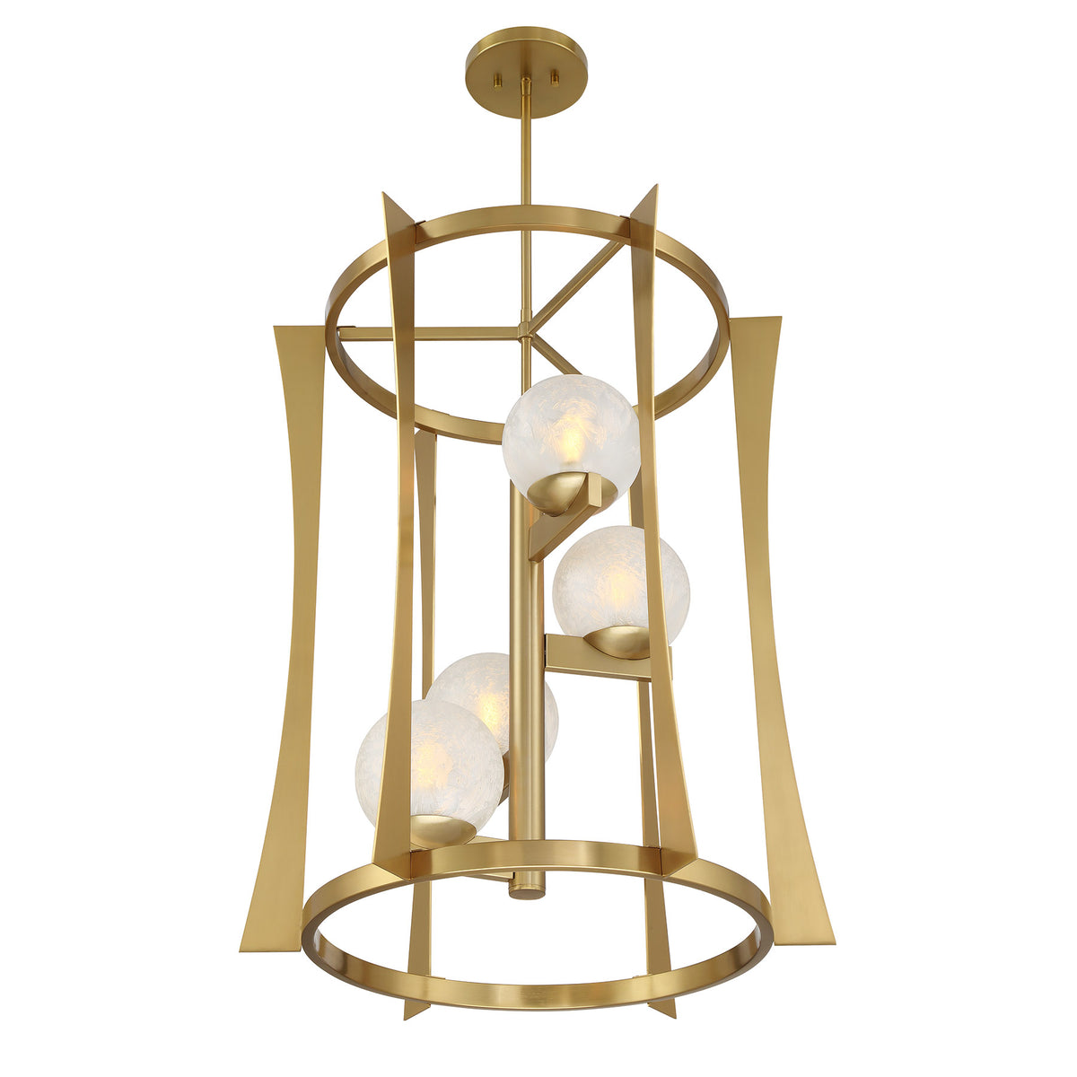Savoy House Darien 4-Light Pendant - Warm Brass, view 5