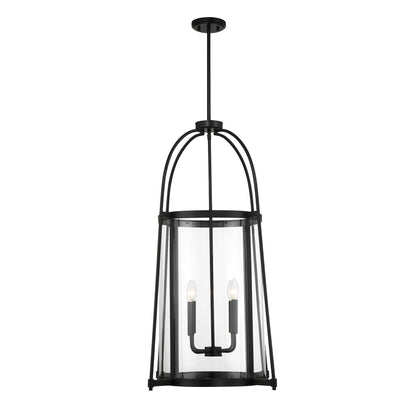 Rosedale 4-Light Pendant Matte Black