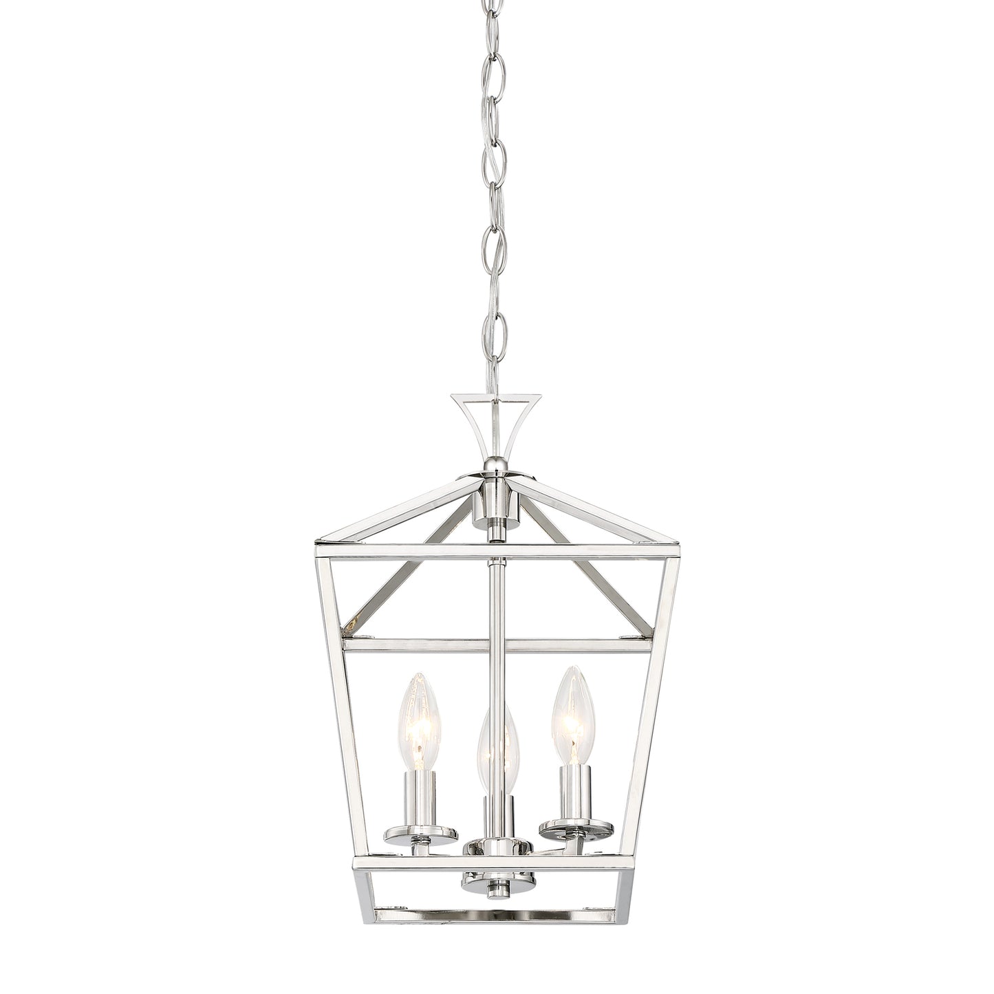 Townsend 3-Light Pendant in Polished Nickel