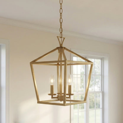 Townsend 3-Light Pendant in Polished Nickel