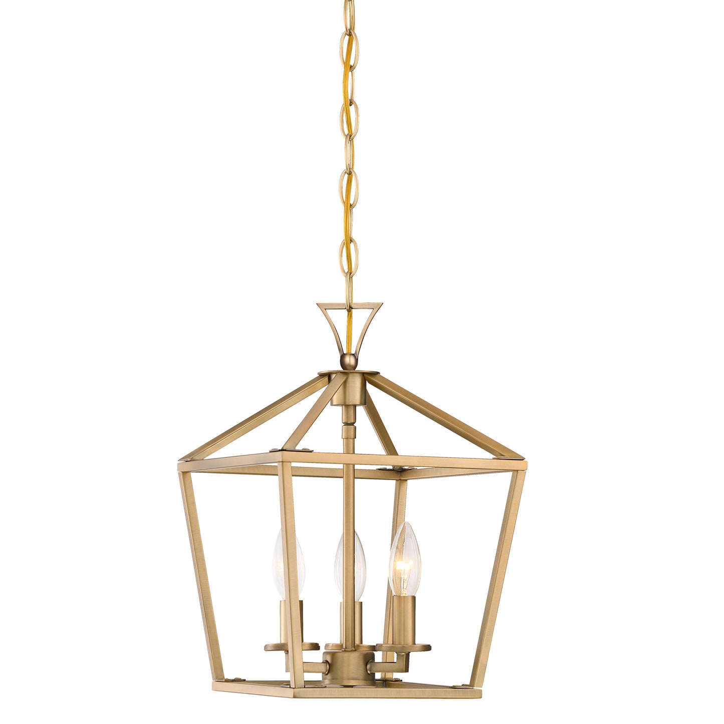 Townsend 3-Light Pendant in Polished Nickel