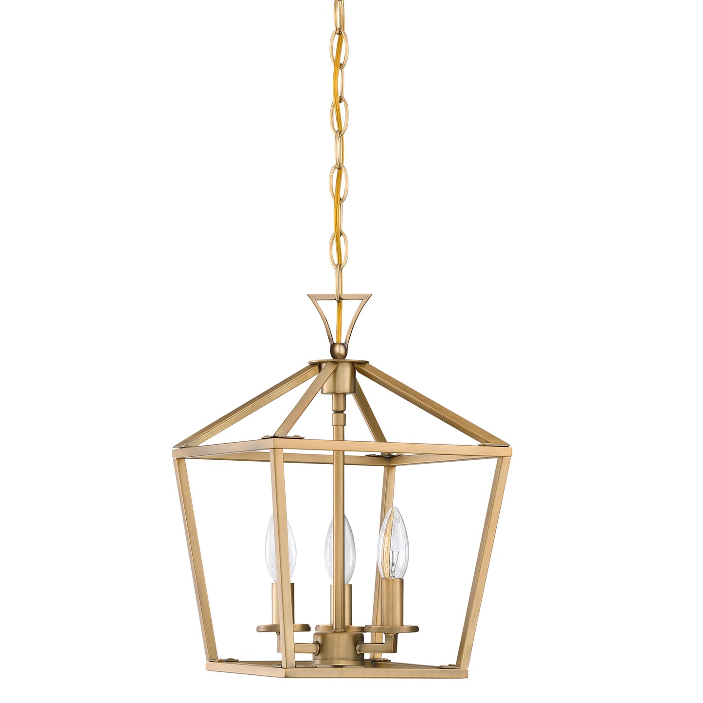 Townsend 3-Light Pendant in Polished Nickel