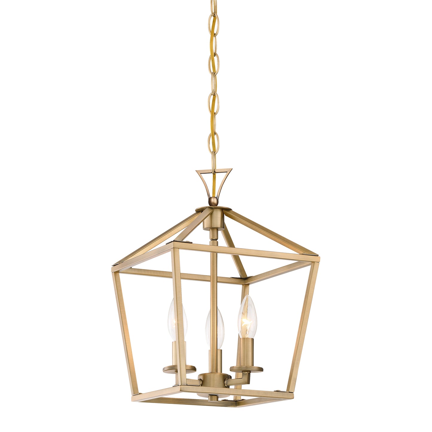 Townsend 3-Light Pendant in Polished Nickel