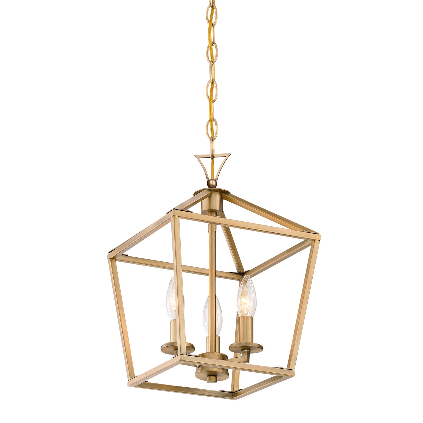 Townsend 3-Light Pendant in Polished Nickel