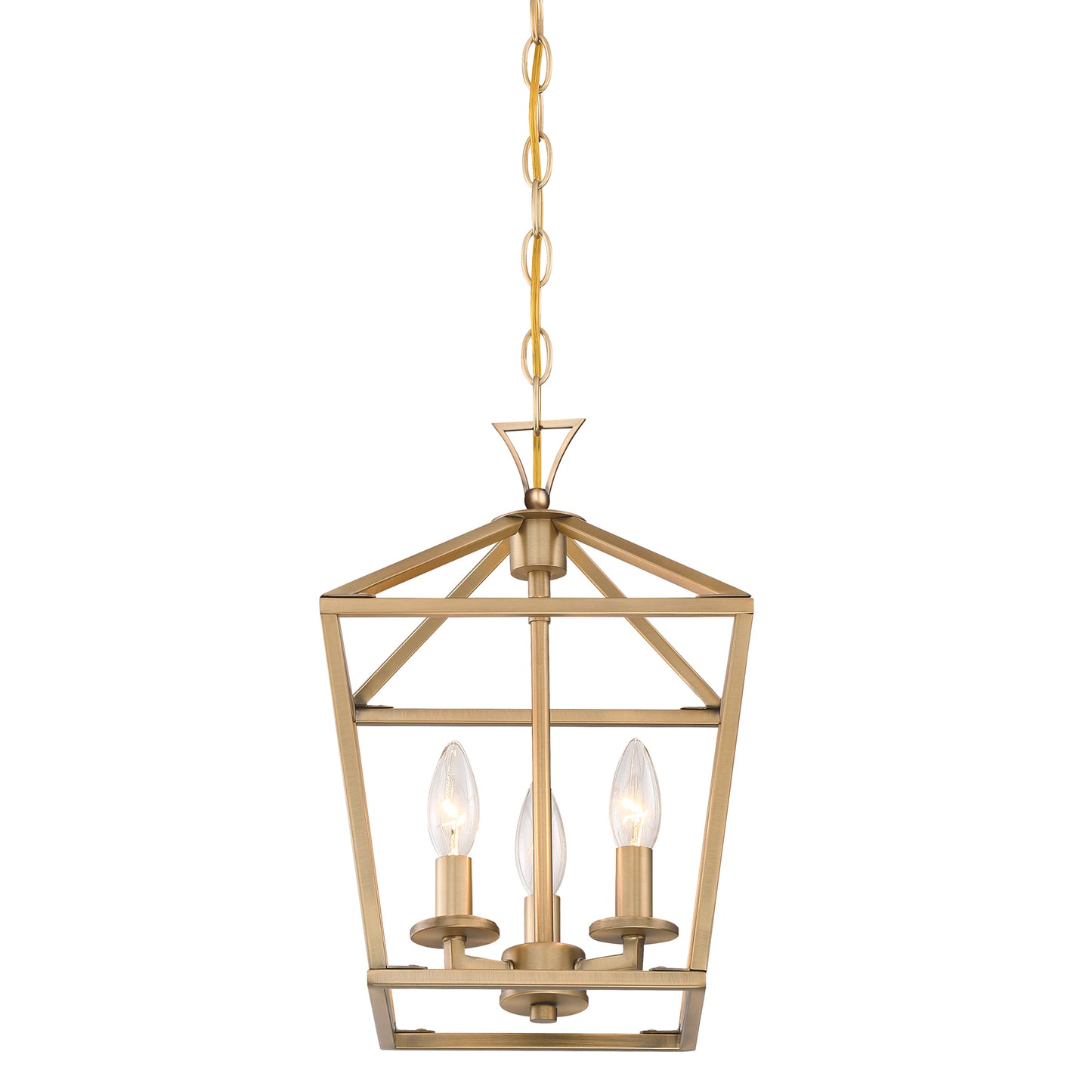 Townsend 3-Light Pendant in Polished Nickel