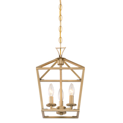 Townsend 3-Light Pendant in Polished Nickel