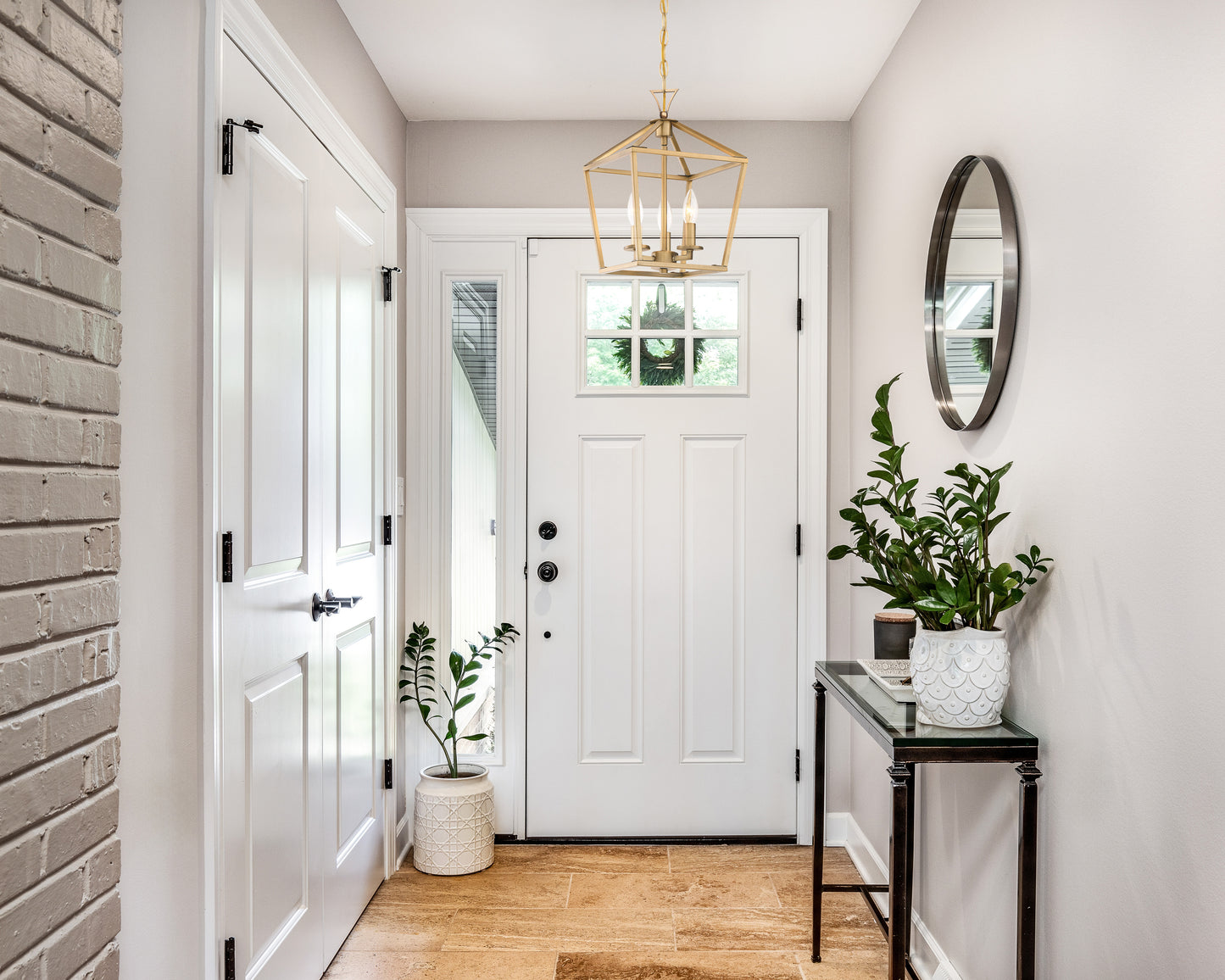 Townsend 3-Light Pendant in Polished Nickel