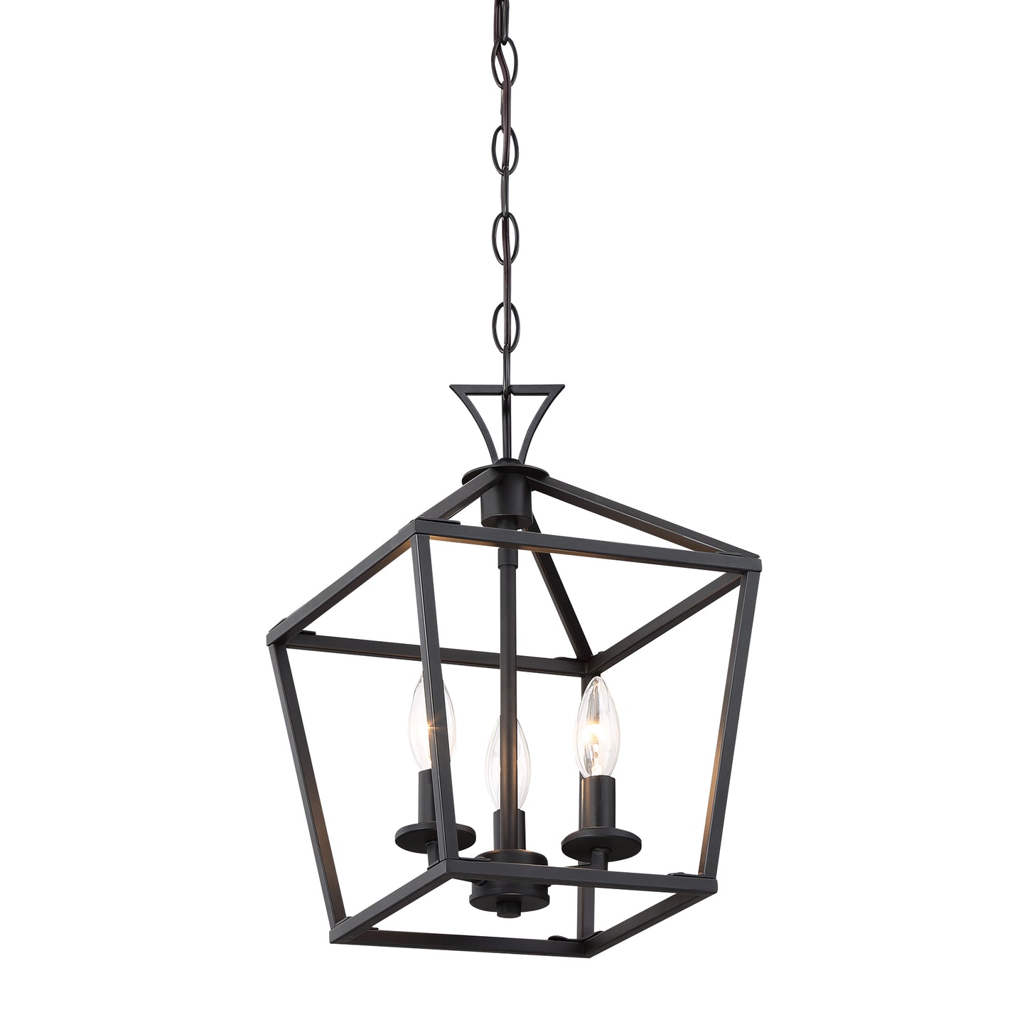 Townsend 3-Light Pendant in Polished Nickel