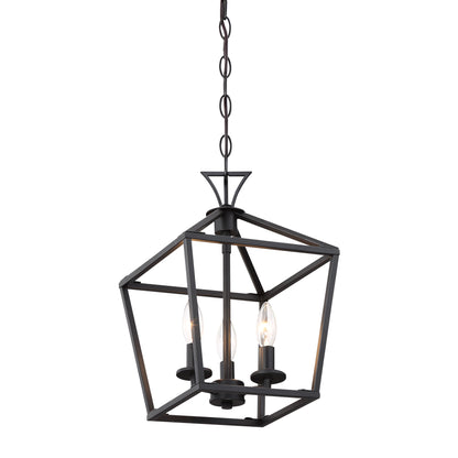 Townsend 3-Light Pendant in Polished Nickel