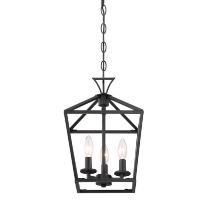 Townsend 3-Light Pendant in Polished Nickel