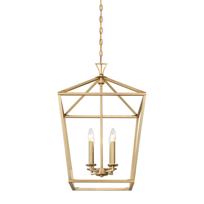 Townsend 4-Light Pendant in Polished Nickel