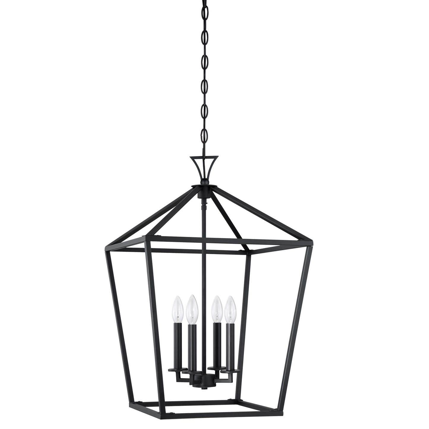 Townsend 4-Light Pendant in Polished Nickel