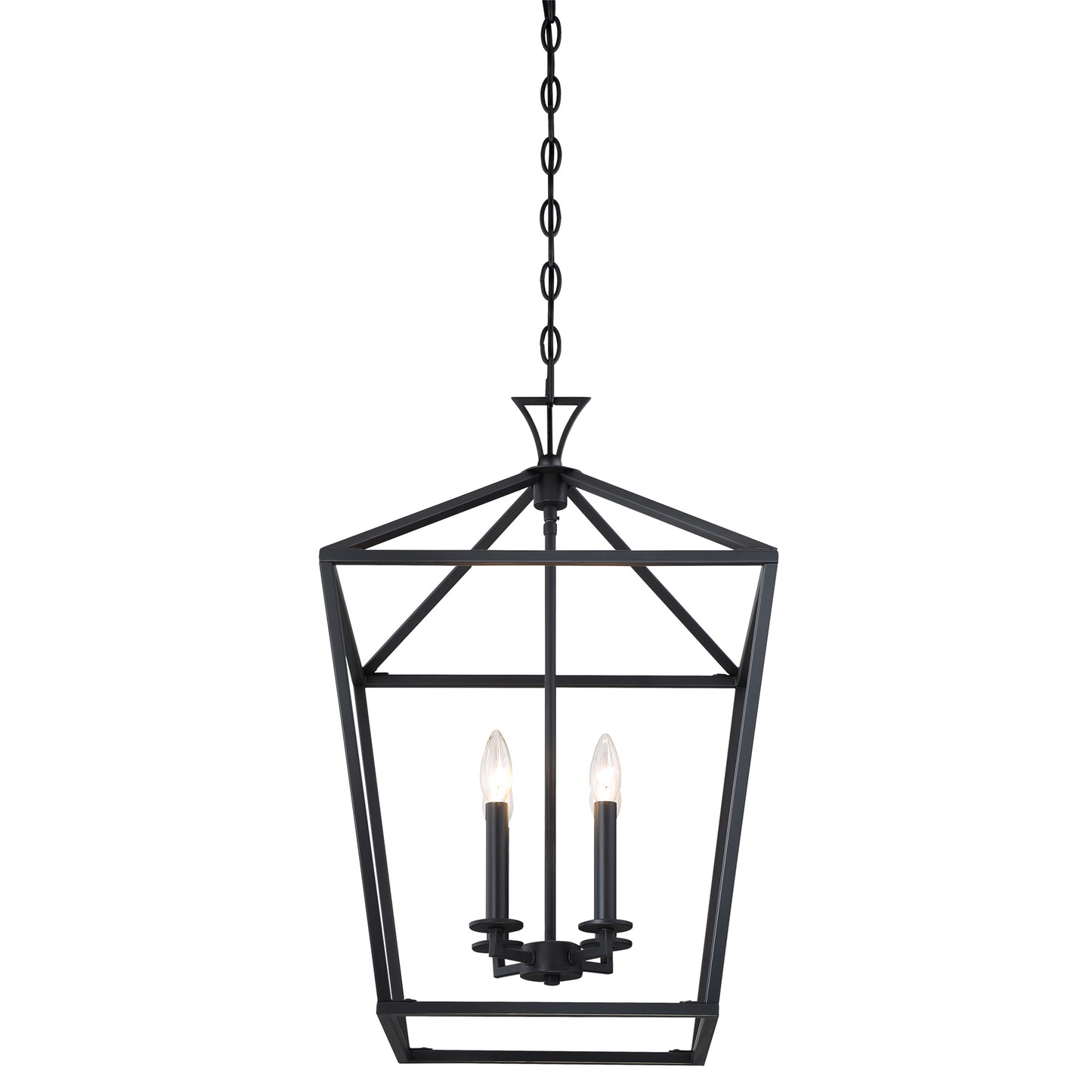 Townsend 4-Light Pendant in Polished Nickel