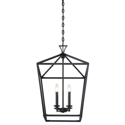 Townsend 4-Light Pendant in Polished Nickel