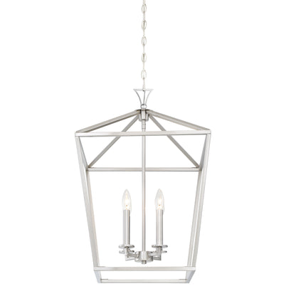 Townsend 4-Light Pendant in Polished Nickel