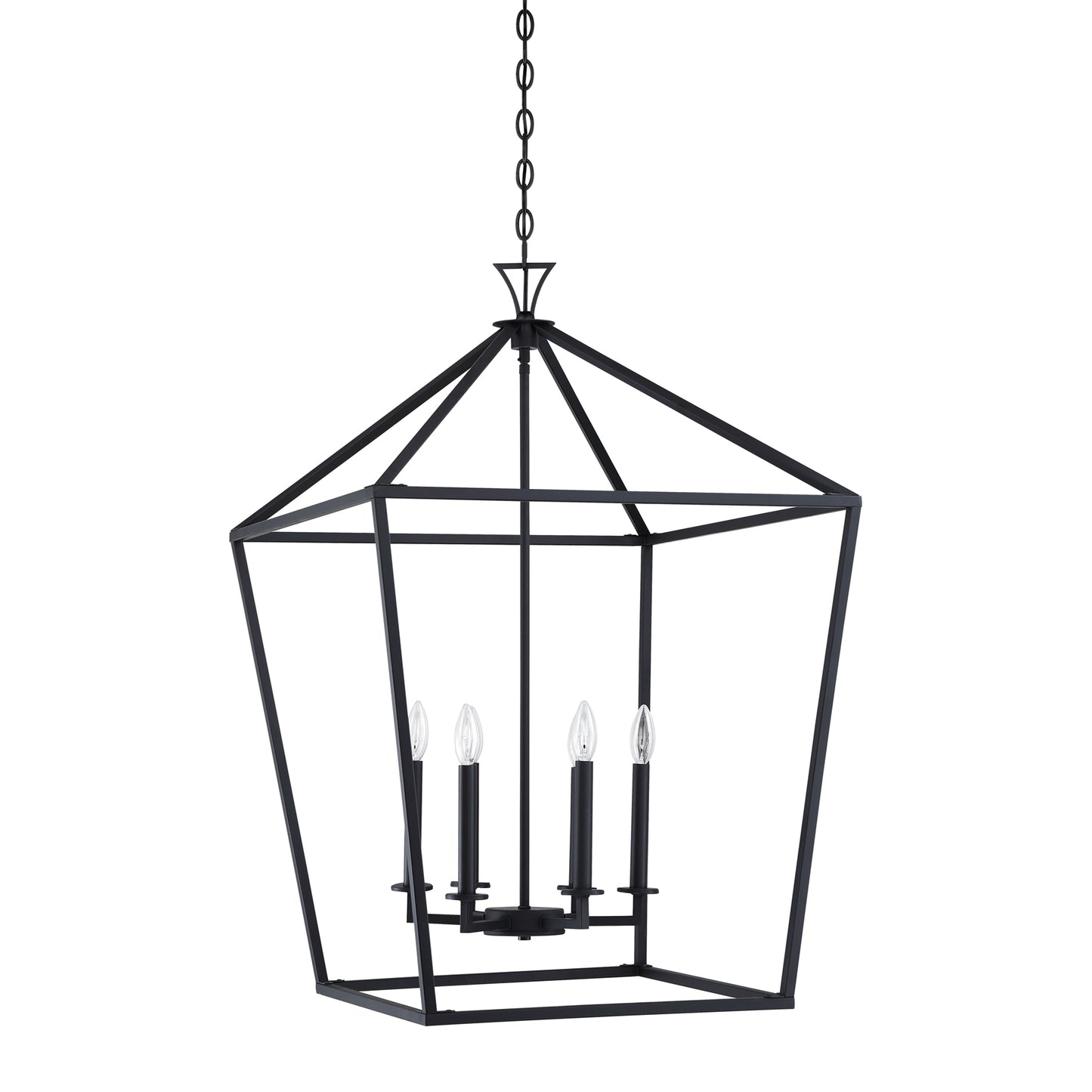 Townsend 6-Light Pendant in Warm Brass