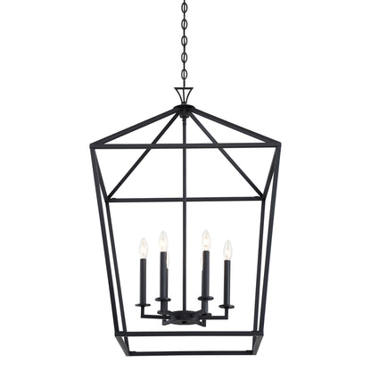 Townsend 6-Light Pendant in Warm Brass
