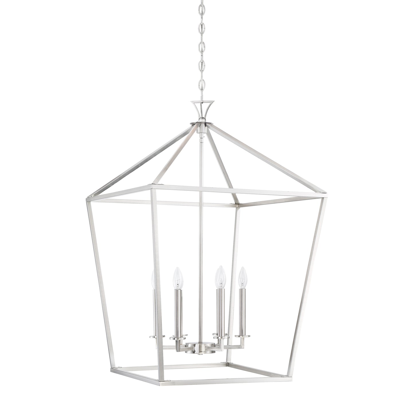 Townsend 6-Light Pendant in Warm Brass