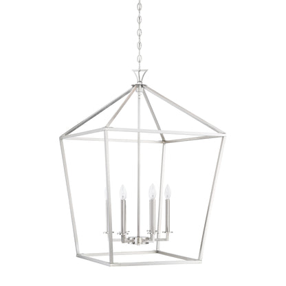 Townsend 6-Light Pendant in Warm Brass