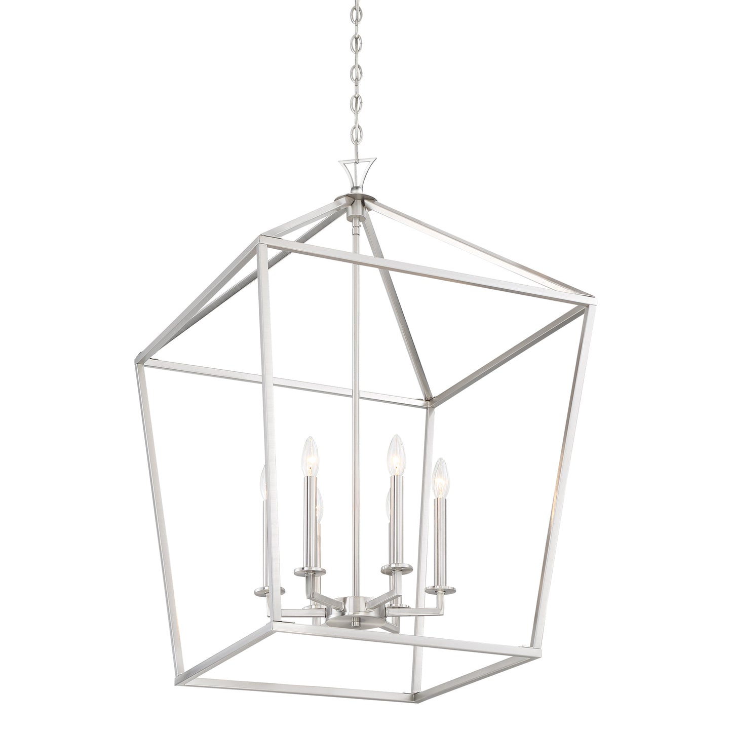 Townsend 6-Light Pendant in Warm Brass