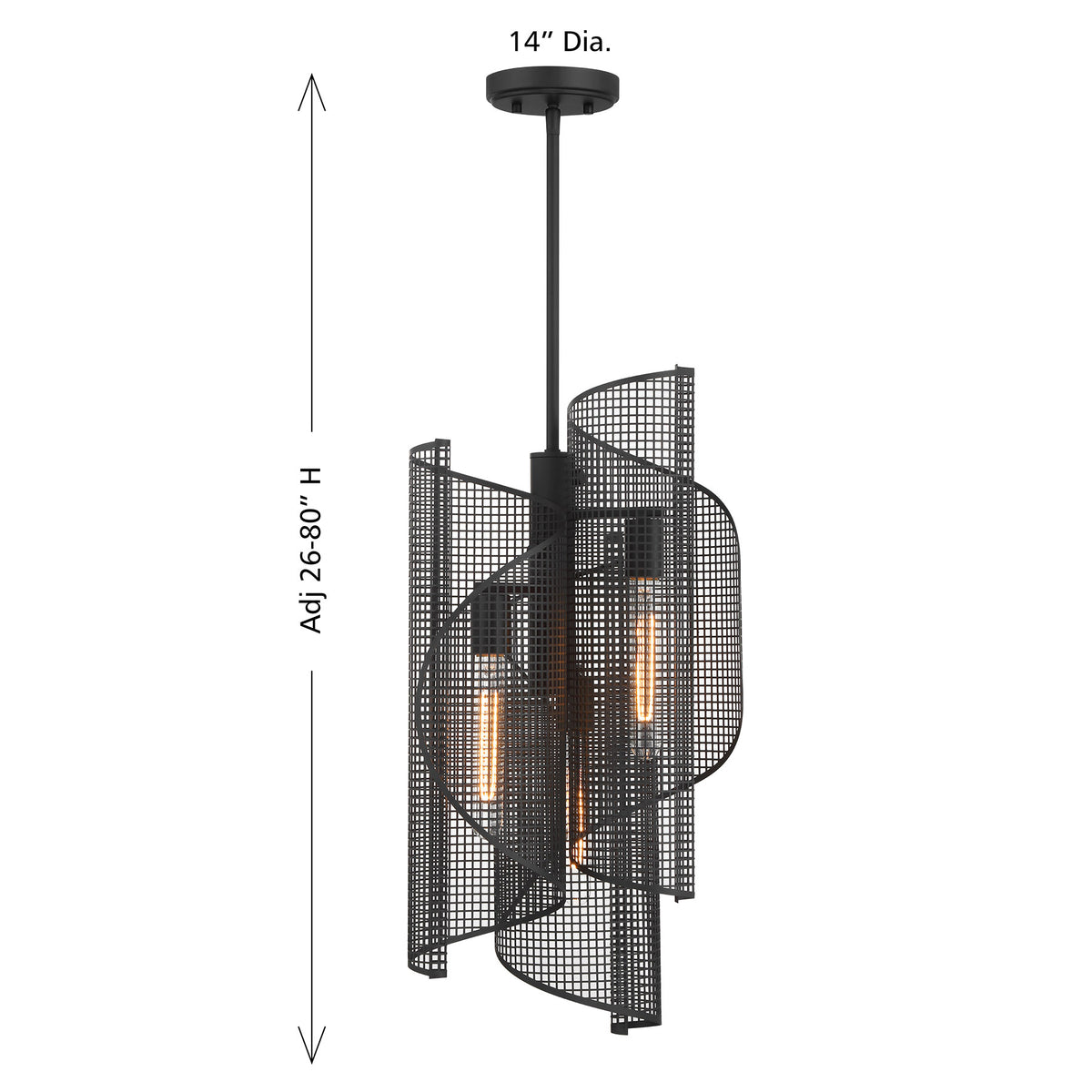 Savoy House Hillbourne 3-Light Pendant - alternate view