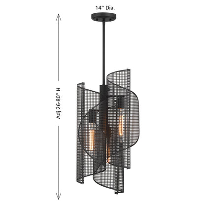 Savoy House Hillbourne 3-Light Pendant - alternate view