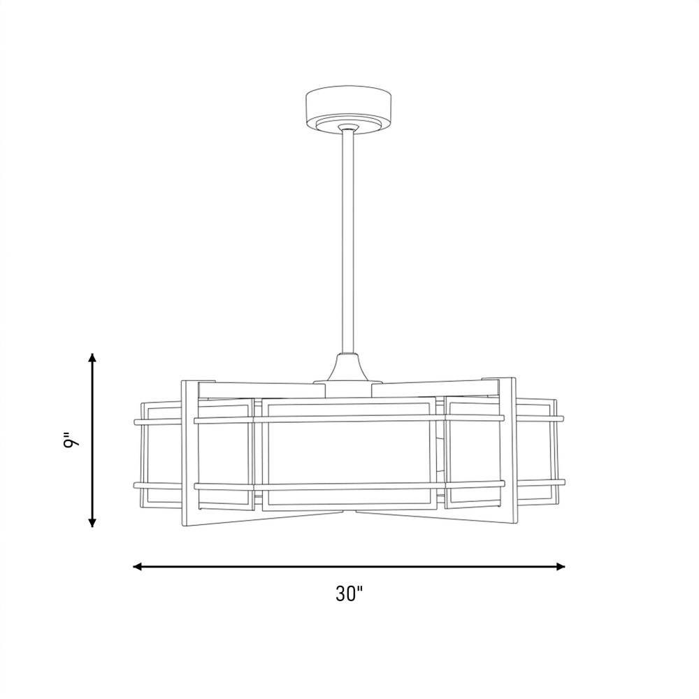 canterbury 4 light fan dlier in 30 fd 495 128